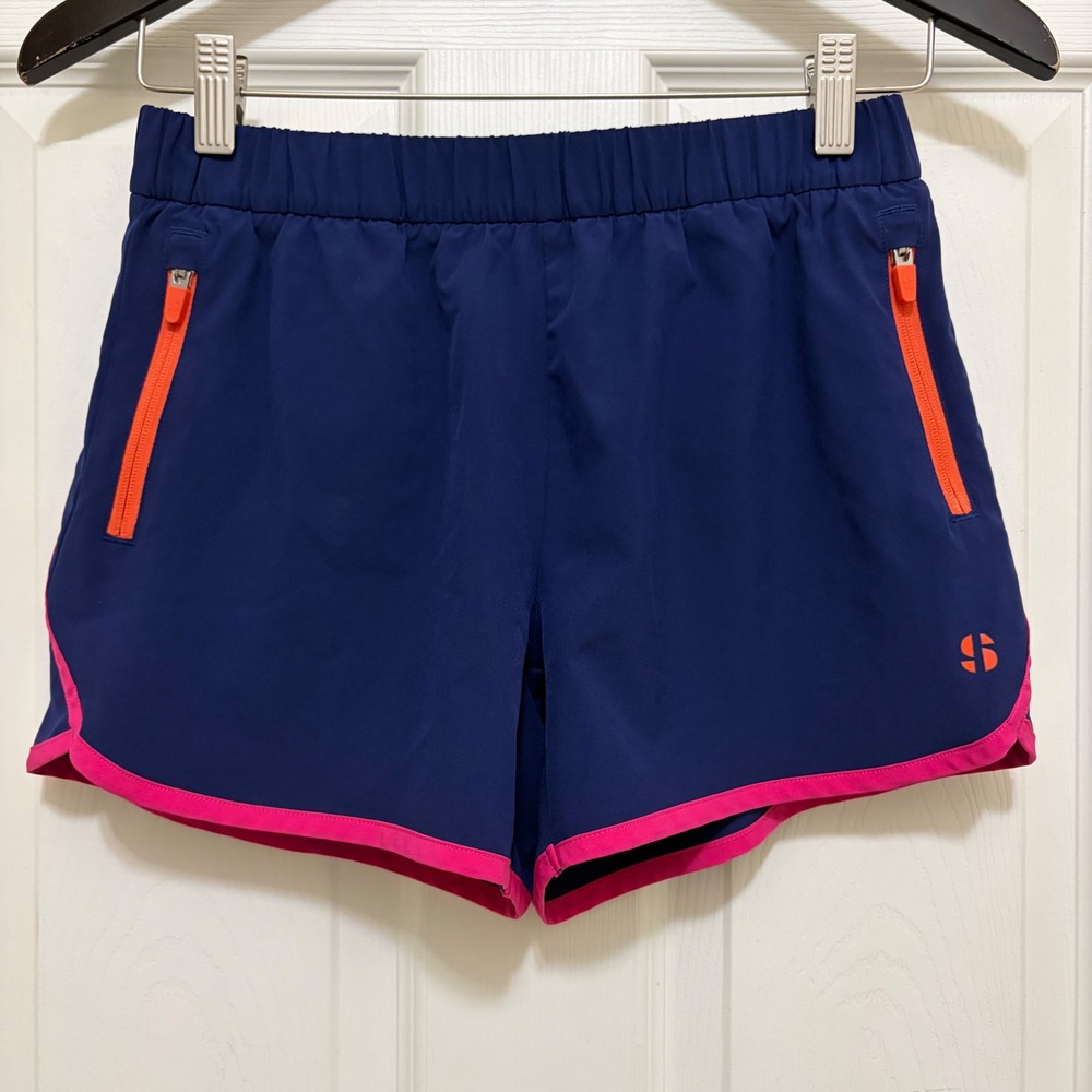 Sports Illustrated Running Shorts XS Jogging Walking Athletic Zip Pockets Active